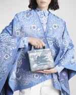 Image 2 of 6: Etro Love Trotter Logo Jacquard Top-Handle Bag