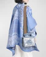 Image 3 of 6: Etro Love Trotter Logo Jacquard Top-Handle Bag