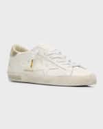 Image 4 of 5: Golden Goose Superstar Low-Top Leather Sneakers