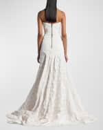 Image 3 of 5: Maticevski Powdery Polka-Dot Ball Skirt