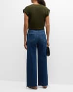 Image 4 of 6: FRAME Easy V-Neck Tee