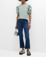 Image 5 of 6: FRAME Le Crop Mini Boot Jeans