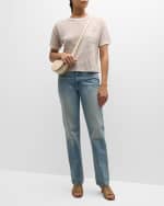 Image 5 of 6: FRAME Crewneck Pocket Tee