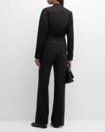 Image 4 of 6: Co Pleated Bib-Front Tuxedo Shirt