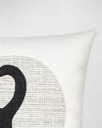 Image 2 of 3: Elaine Smith Unconditional (Tail) Pillow, 20" Square