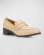 Image 4 of 5: THE ROW 45mm Vera Loafer Calf