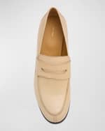 Image 5 of 5: THE ROW 45mm Vera Loafer Calf