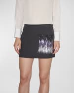 Image 5 of 5: WE-AR4 The Embellished Mini Skirt