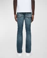 Image 3 of 6: PURPLE Men's P004 One Year Fade Flare Jeans