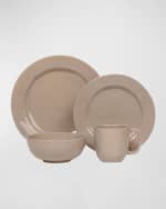 Image 1 of 5: Juliska Puro Taupe 4-Piece Place Setting