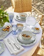 Image 2 of 5: Juliska Villa Seville 16-Piece Place Setting, Chambray