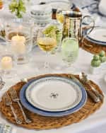 Image 3 of 5: Juliska Villa Seville Chambray Dessert/Salad Plate