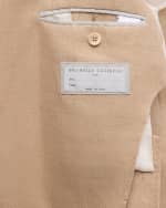 Image 4 of 6: Brunello Cucinelli Men's Exclusive Diagonal Suit
