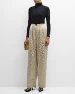 Image 5 of 6: Balenciaga Large Allover Logo Pyjama Pants