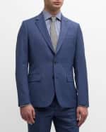 Image 3 of 6: Paul Smith Men's Soho Fit Micro-Houndstooth Suit