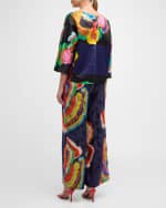 Image 3 of 6: Rianna + Nina Jackie Abstract Blouse