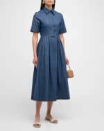 Image 2 of 6: Eleventy Day Midi Shirtdress