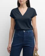 Image 3 of 6: Eleventy Short-Sleeve V-Neck T-Shirt