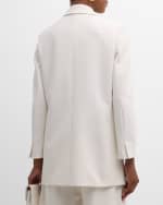 Image 4 of 6: Kobi Halperin Valentina Side-Slit Double-Breasted Jacket