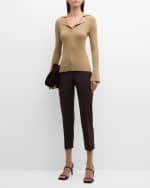 Image 5 of 6: Kobi Halperin Luna Ribbed Wool Sweater