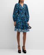 Image 2 of 5: Kobi Halperin Harmony Pleated Floral-Print Midi Dress