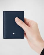 Image 3 of 4: Montblanc Men's Sartorial Saffiano Bifold Card Holder