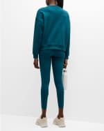 Image 3 of 6: Terez Large Gemstone Classic Cotton Crewneck Sweatshirt