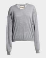 Image 1 of 5: Plan C Light Cashmere Knit Sweater