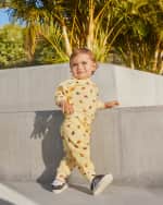 Image 2 of 5: Molo Kid's Simeon Ladybug Printed Sweatpants, Size 6M-2