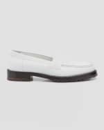 Image 1 of 6: Manolo Blahnik Tirandanu Leather Classic Loafers