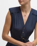 Image 5 of 5: Sydney Evan 14K Gold Large Icon Wallpaper Heart Charm Necklace with Diamonds