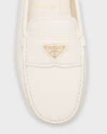 Image 4 of 6: Prada Calfskin Leather Drivers
