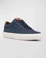 Image 5 of 6: Moncler Men's Monclub Nubuck Low-Top Sneakers