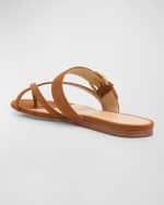 Image 3 of 6: Veronica Beard Salva-3 Suede Sandals