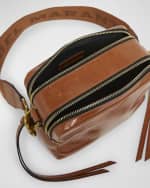 Image 5 of 6: Isabel Marant Wardy Camera Leather Crossbody Bag