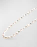 Image 5 of 5: LAGOS Sterling Silver and 18K Luna Pearl Strand Necklace