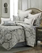 Image 1 of 2: Michael Amini Cambria 10-Piece King Comforter Set