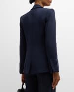 Image 5 of 6: Cinq a Sept Karlie Tailored Crepe Blazer
