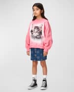 Image 5 of 5: Molo Girl's Bera Denim Skirt, Size 5-6