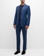 Image 2 of 6: ZEGNA Men's Multi Season Wool Suit
