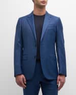 Image 3 of 6: ZEGNA Men's Multi Season Wool Suit