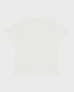 Image 2 of 5: Versace Girl's Logo Pin-Print Short-Sleeve T-Shirt, Size 4-6