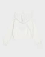 Image 3 of 5: Versace Girl's Logo Embroidered Cotton Fleece Sweatshirt, Size 8-14