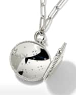 Image 5 of 5: Roberto Coin Venetian Princess 18k White Gold Diamond Necklace