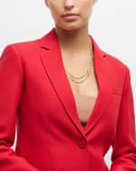 Image 5 of 5: Roberto Coin 18K Yellow Gold Diamond, Emerald and Ruby Long Necklace, 43"L