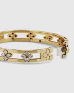 Image 3 of 5: Roberto Coin 18K Yellow Gold Diamond Love in Verona Bangle