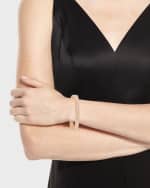 Image 2 of 3: Roberto Coin Princess 18K Narrow Diamond Bangle