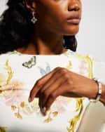 Image 5 of 5: Roberto Coin 18K Diamond Petite Venetian Princess Drop Earrings