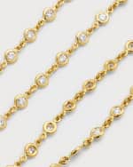 Image 4 of 5: Roberto Coin 18K Yellow Gold Diamond Eyeglass Station Necklace, 16"L