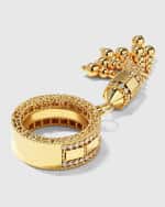 Image 5 of 5: Roberto Coin 18K Yellow Gold Diamond Deco Tassel Ring, Size 6.5